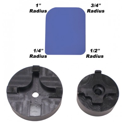 Radius Corner Punch 1/4, 1/2, 3/4, & 1 Radius